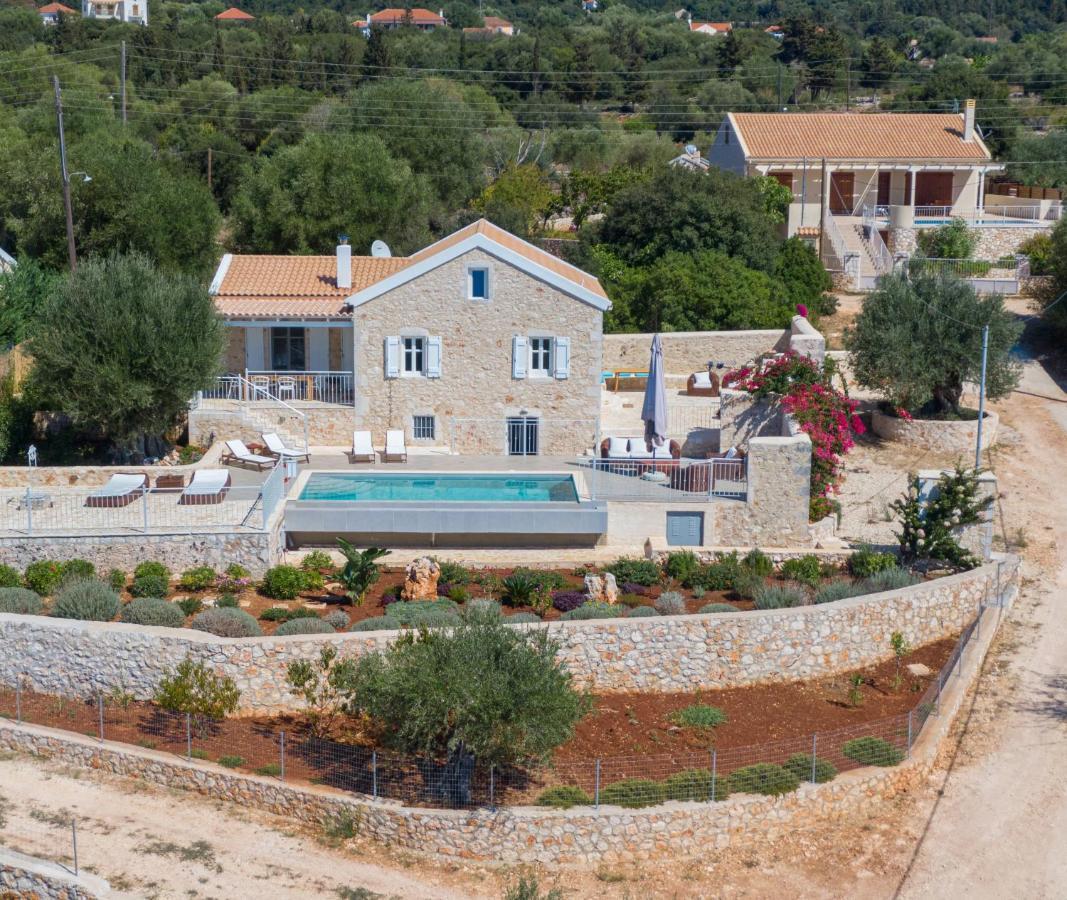Fiscardo Luxury Stone Villa Alex ,With Sunset View! Fiskardo Buitenkant foto
